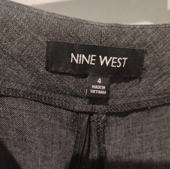Gray Nine West Dress Pants (4) like new - Picture 7 of 9